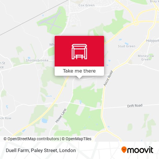 Duell Farm, Paley Street map