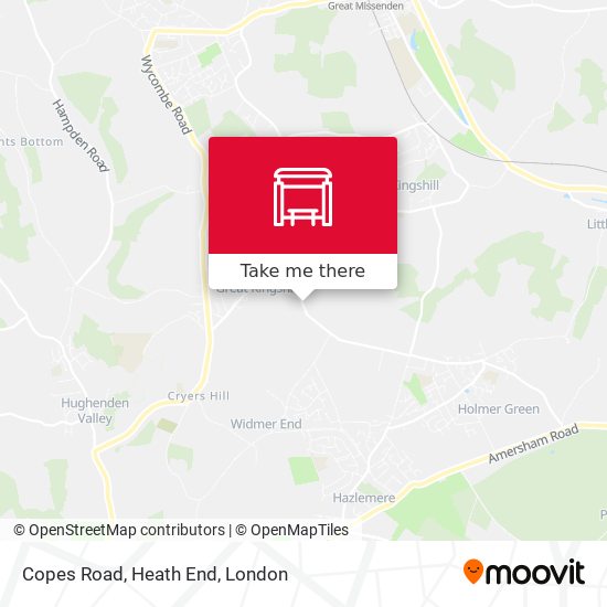 Copes Road, Heath End map