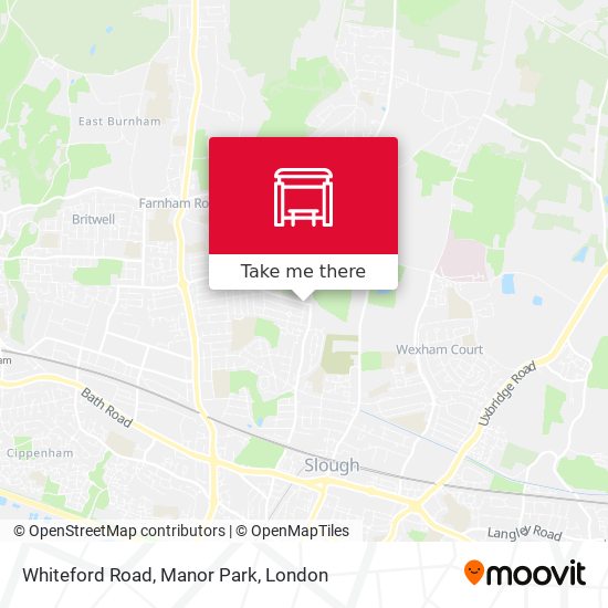 Whiteford Road, Manor Park map