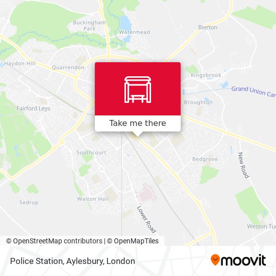 Police Station, Aylesbury map