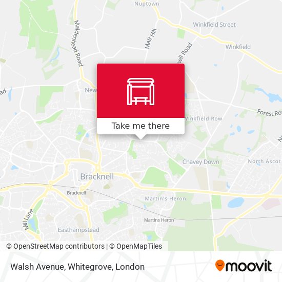 Walsh Avenue, Whitegrove map