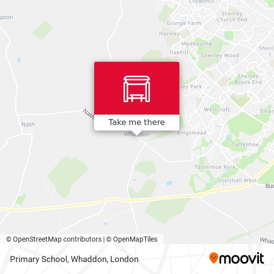 Primary School, Whaddon map