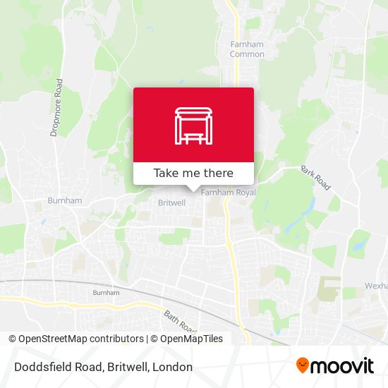 Doddsfield Road, Britwell map