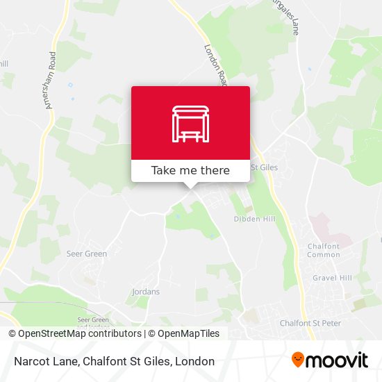 Narcot Lane, Chalfont St Giles map