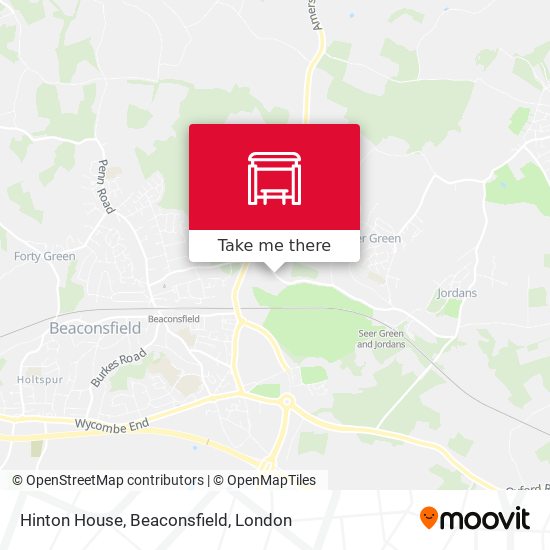 Hinton House, Beaconsfield map