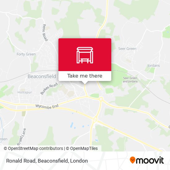 Ronald Road, Beaconsfield map