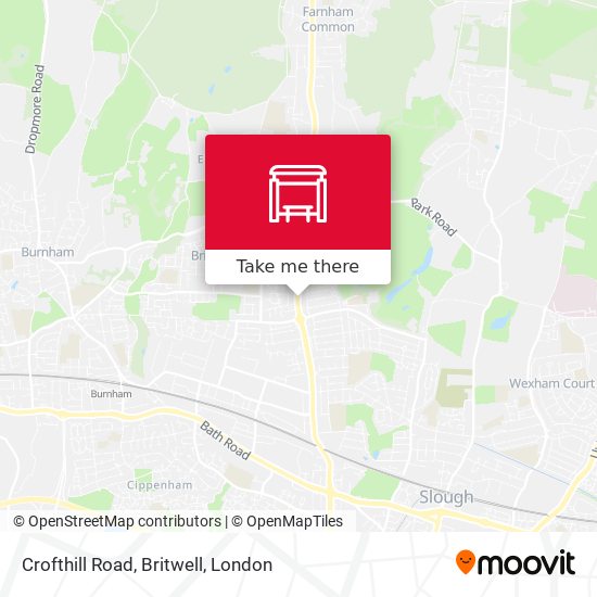 Crofthill Road, Britwell map