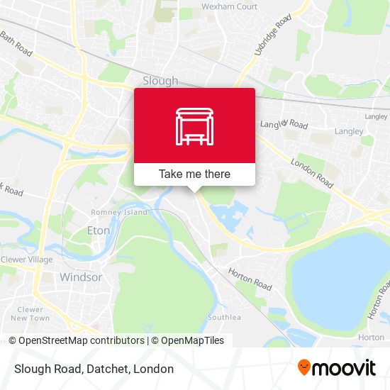 Slough Road, Datchet map