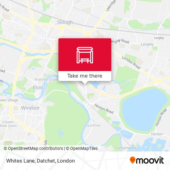 Whites Lane, Datchet map