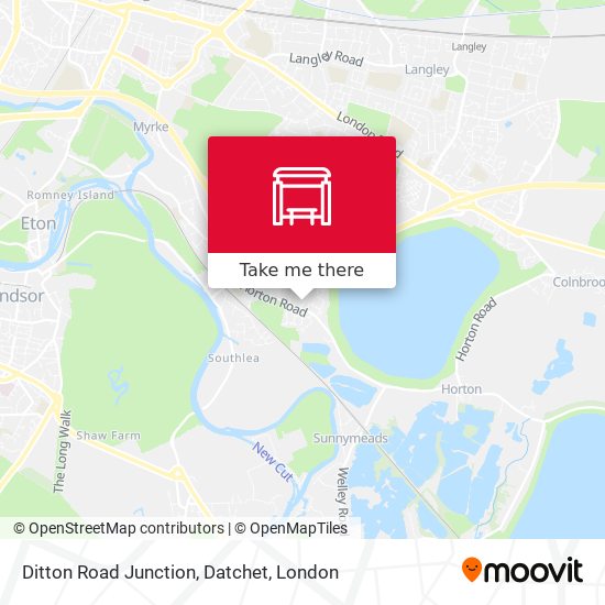 Ditton Road Junction, Datchet map