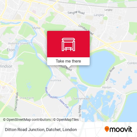 Ditton Road Junction, Datchet map