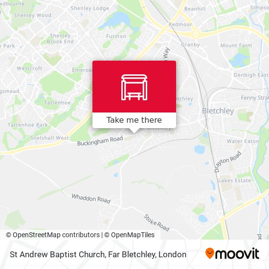 St Andrew Baptist Church, Far Bletchley map