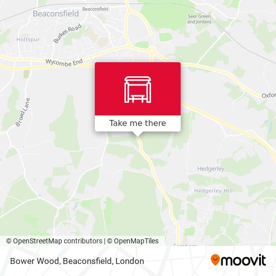 Bower Wood, Beaconsfield map