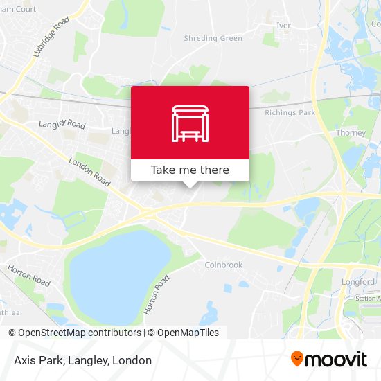 Axis Park, Langley map