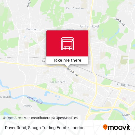 Dover Road, Slough Trading Estate map