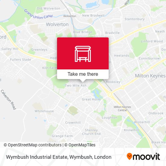Wymbush Industrial Estate, Wymbush map