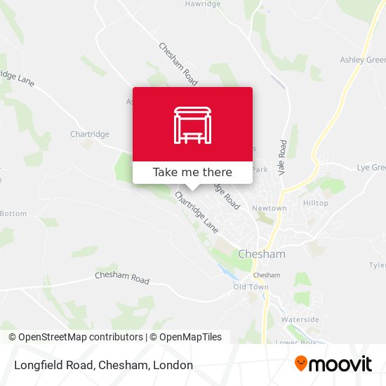 Longfield Road, Chesham map