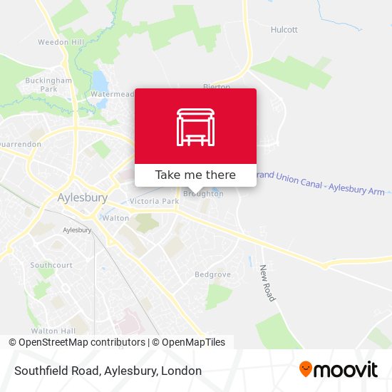 Southfield Road, Aylesbury map