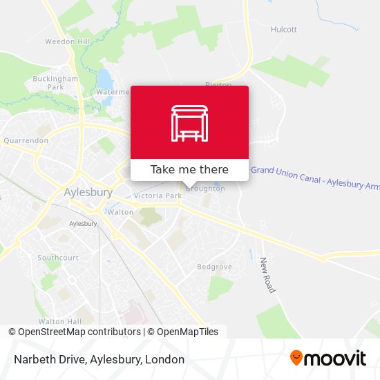 Narbeth Drive, Aylesbury map
