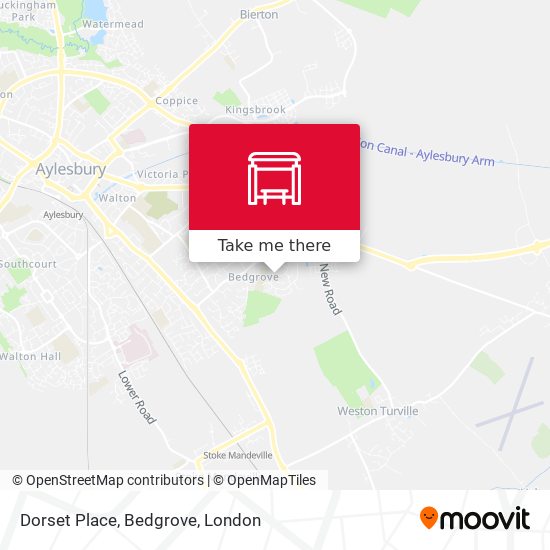 Dorset Place, Bedgrove map