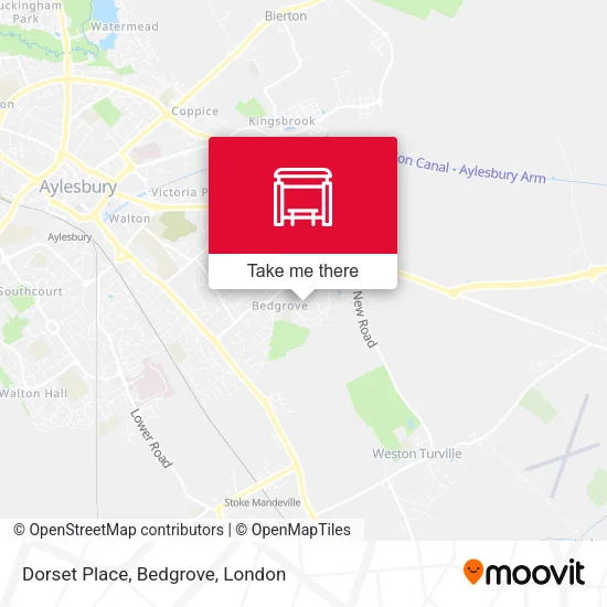 Dorset Place, Bedgrove map