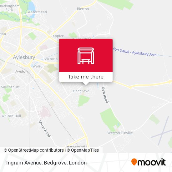 Ingram Avenue, Bedgrove map