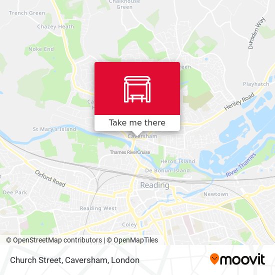 Church Street, Caversham map