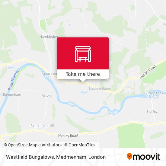 Westfield Bungalows, Medmenham map