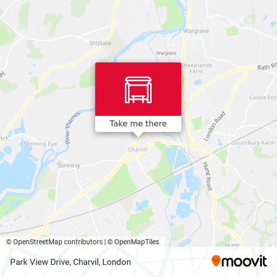 Park View Drive, Charvil map