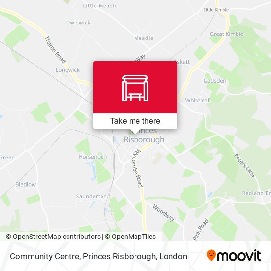 Community Centre, Princes Risborough map