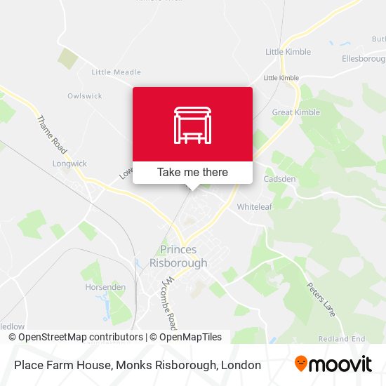 Place Farm House, Monks Risborough map