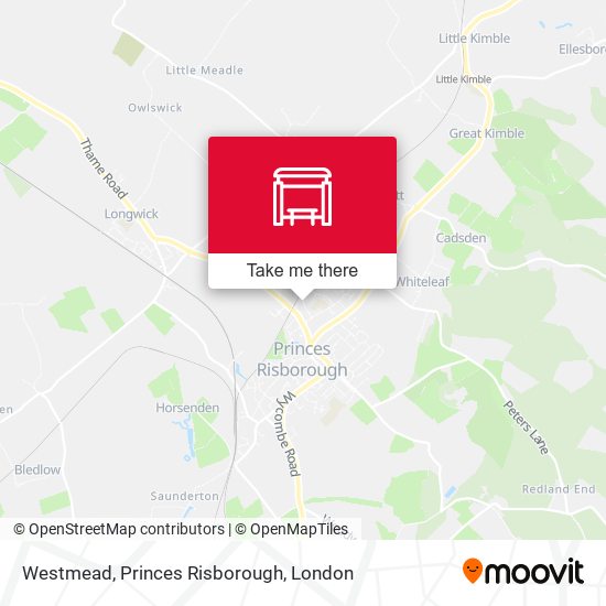 Westmead, Princes Risborough map