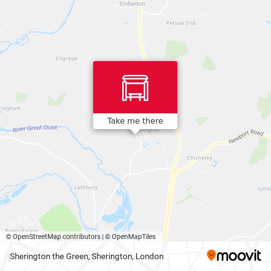 Sherington the Green, Sherington map