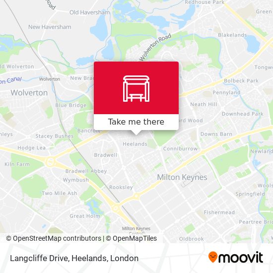 Langcliffe Drive, Heelands map