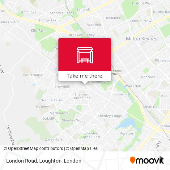 London Road, Loughton map