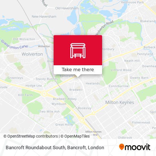 Bancroft Roundabout South, Bancroft map
