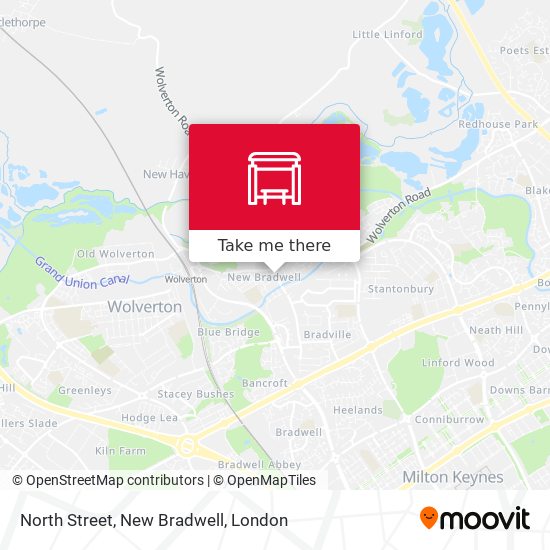 North Street, New Bradwell map
