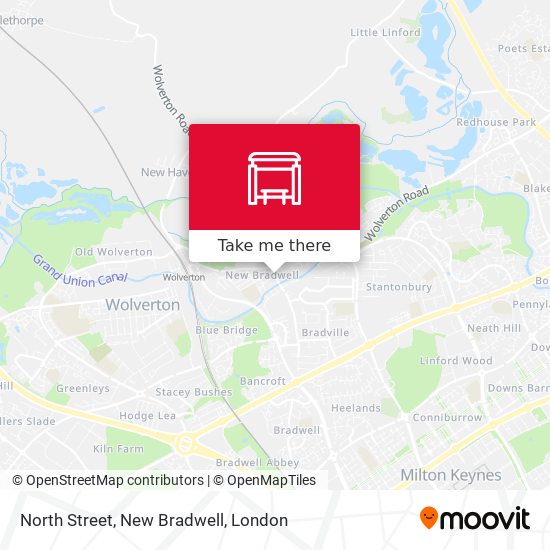 North Street, New Bradwell map