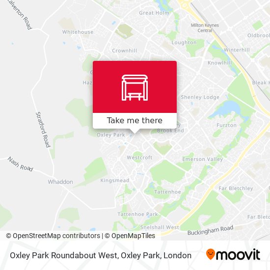 Oxley Park Roundabout West, Oxley Park map