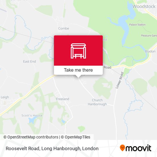 Roosevelt Road, Long Hanborough map