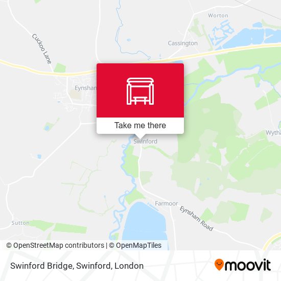Swinford Bridge, Swinford map