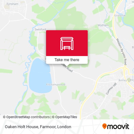 Oaken Holt House, Farmoor map