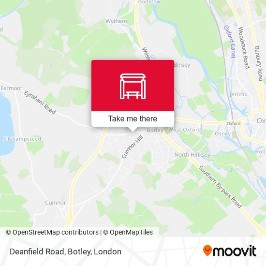 Deanfield Road, Botley map