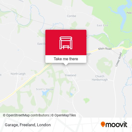 Garage, Freeland map