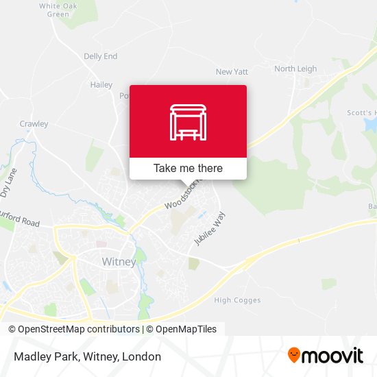 Madley Park, Witney map