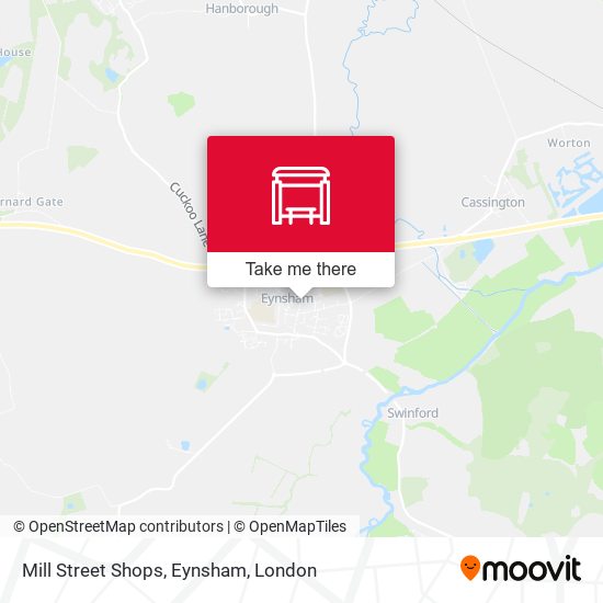 Mill Street Shops, Eynsham map