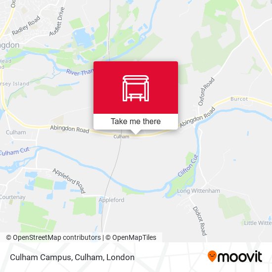 Culham Campus, Culham map