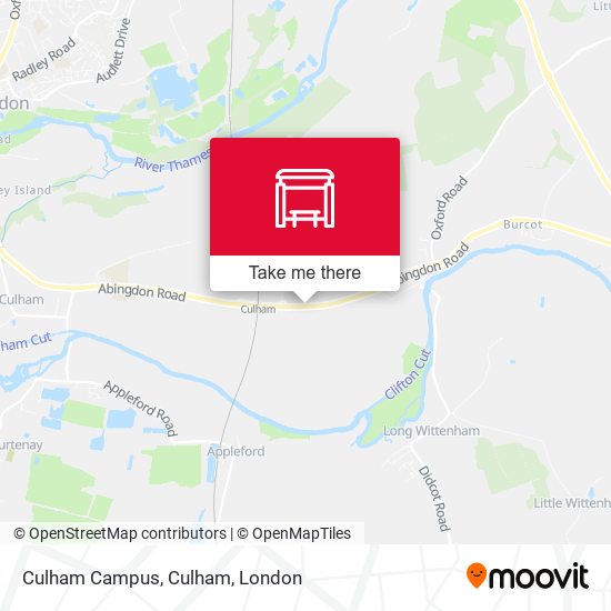 Culham Campus, Culham map