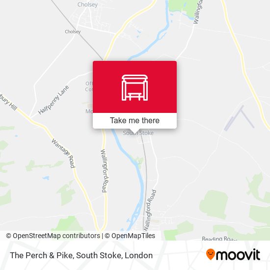 The Perch & Pike, South Stoke map
