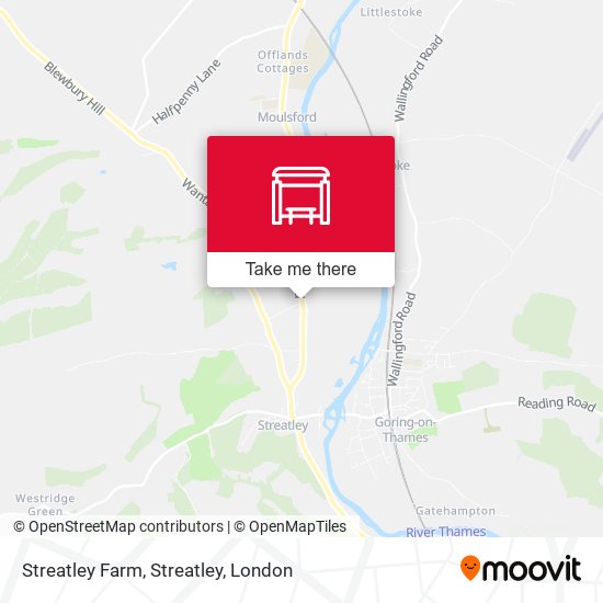 Streatley Farm, Streatley map